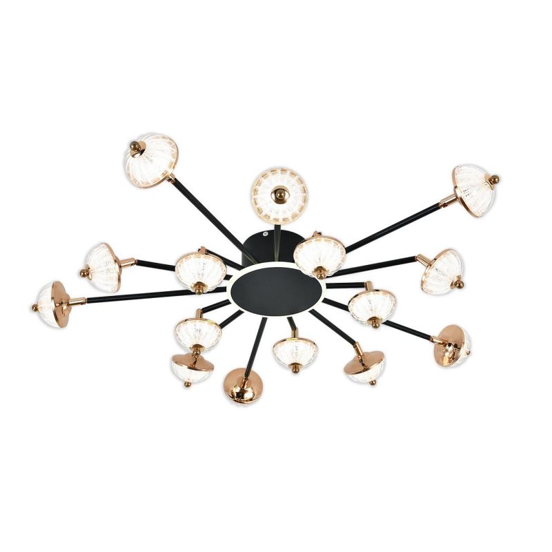 Потолочный светильник Escada LED 3000-4000-6000К (теплый,белый,холодный) 110W 630/A LED BL фото 3