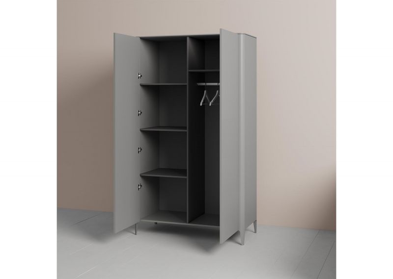 Шкаф  Ellipsefurniture Type 2-х створчатый высокий (серый) TY010303420101 фото 5