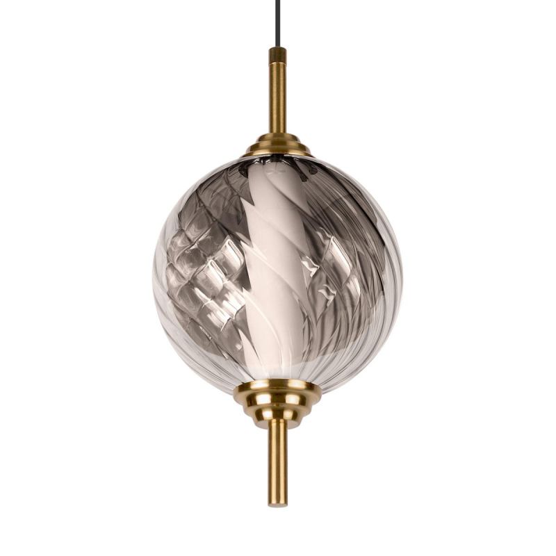Подвесной светильник Loft It Helix LED 4000К(белый) 30W 10421/B Smoke фото 7