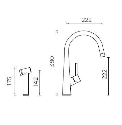 Смеситель Schock Conos Pro 710571