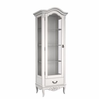 Витрина однодверная La Neige WHITE WOOD BD-1949827 L (левая)