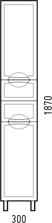 Пенал Corozo Монро SD-00000712 30 см