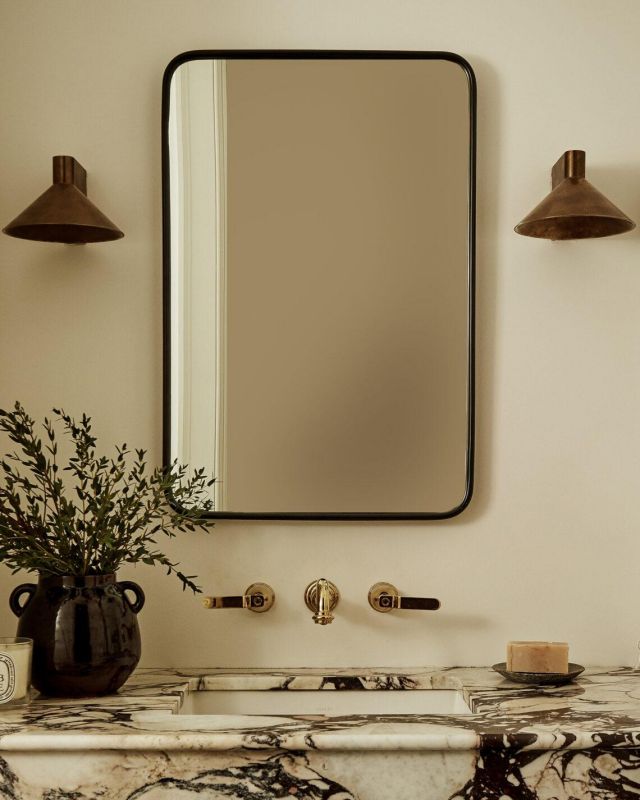 Зеркало в чёрной раме LH Mirror Home “Теони” BD-3077530 фото 2