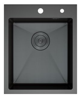 Кухонная мойка D&K D&KS415006, графит