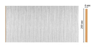 Декоративная панель Decomaster G20-19 (200*6*2400мм)