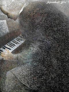 Картина "Бетховен" Гиви Сипрошвили