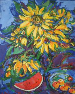 Картина "Цветы солнца" Отрошко Александр