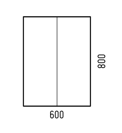 Шкаф Corozo Алабама SD-00000799 60х80 см