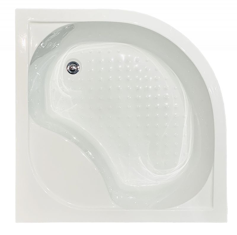 Душевой уголок Royal Bath RB100BK-C-BL, 100х100 см