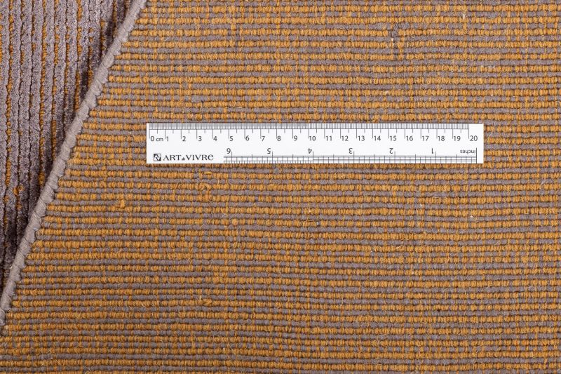 Индийский ковер из шерсти и арт-шёлка Carpet «MURUGAN» PLAIN-BRN-RUS-D04/A032(Round) 250 x 250 см