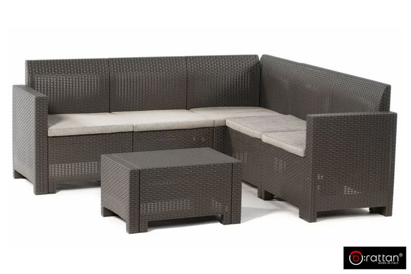 Комплект мебели B:Rattan NEBRASKA CORNER Set BD-2604278