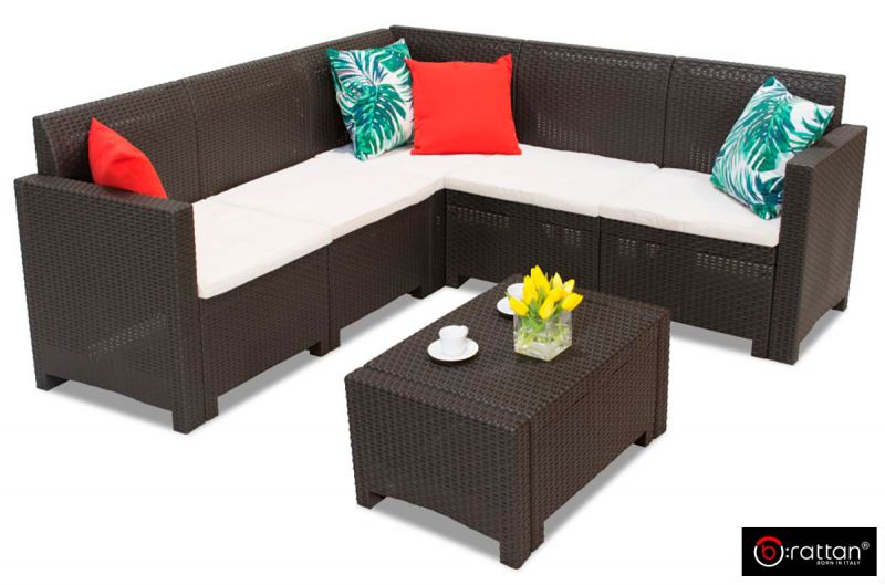 Комплект мебели B:Rattan NEBRASKA CORNER Set BD-2604278