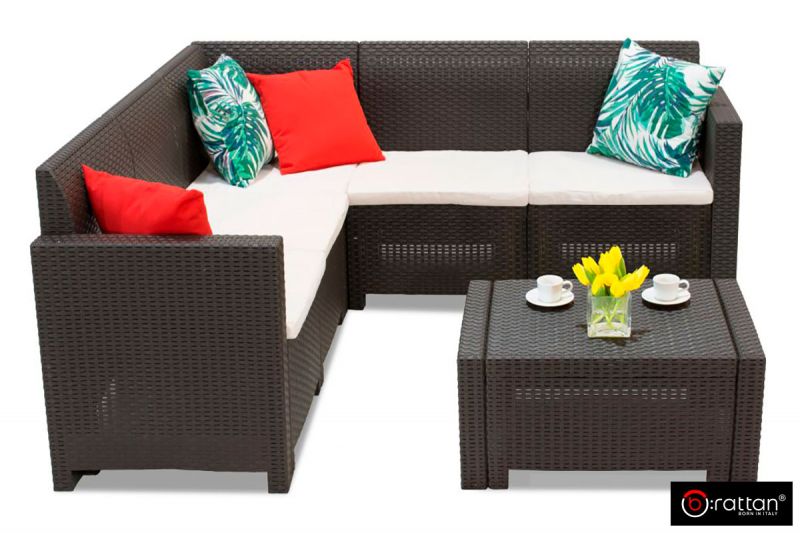 Комплект мебели B:Rattan NEBRASKA CORNER Set BD-2604278