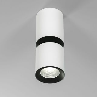 Светильник накладной светодиодный Elektrostandard Kayo 12W 4000К белый/чёрный 25048/LED