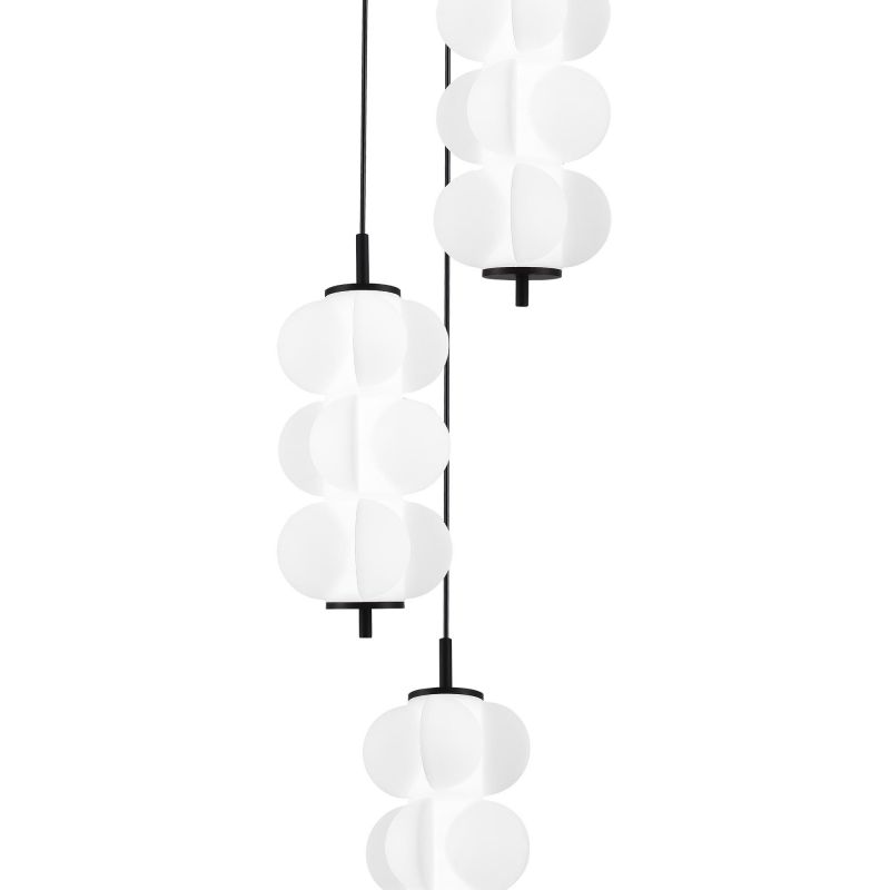 Светильник подвесной ST-Luce Черный/Белый LED 3*8W 3000K TALISMAN SL6121.403.03