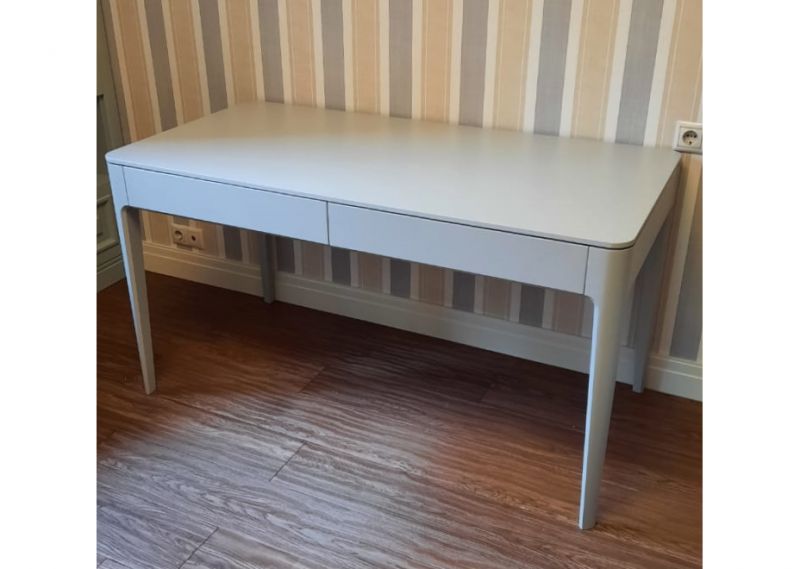 Стол письменный Ellipsefurniture Type 140*70 см (светло-серый) TY010302350101 фото 4