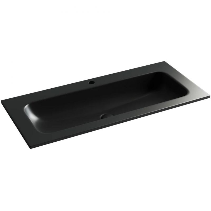 Раковина-столешница мебельная Ceramica Nova Grace CN7013MB черный матовый (для комплекта) фото 1