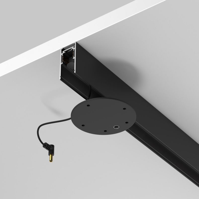 Комплектующие для трековой системы Maytoni Accessories for tracks Exility TRA034CVC-B фото 2