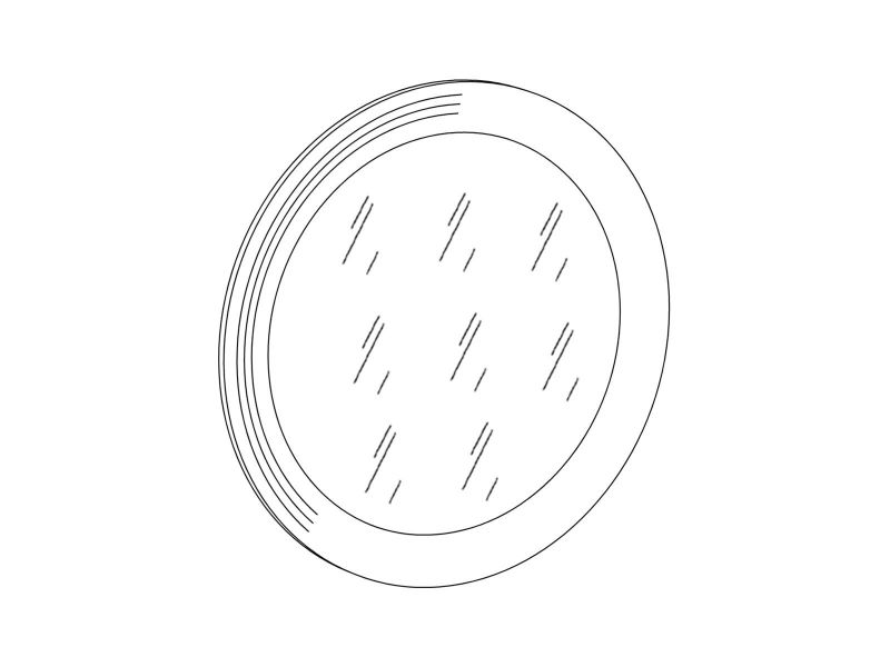 Зеркало Cloud ОГОГО Обстановочка белый BD-1759716 фото 3