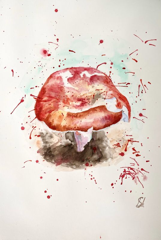 Картина "Веселый гриб" Лилия Шевелева