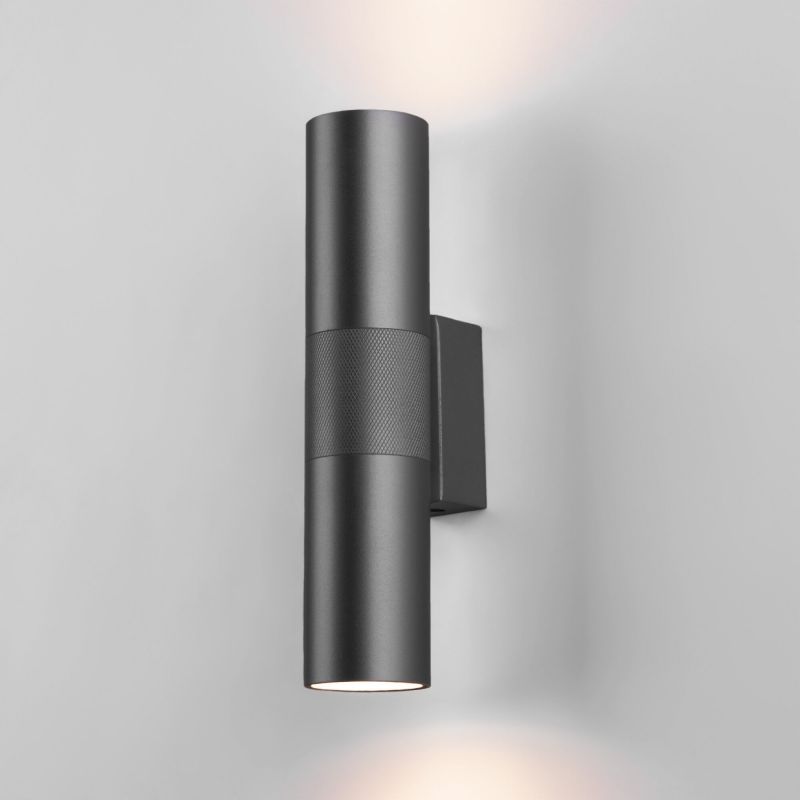 Светильник настенный светодиодный Elektrostandard Steel 40119/LED черный фото 1