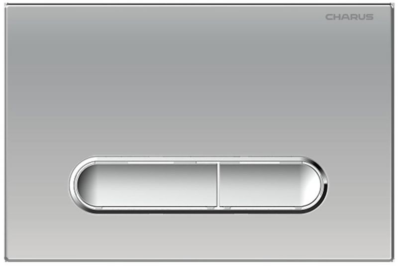 Клавиша для инсталляции Charus Magnus FP.340.46.01 хром матовый, механическая