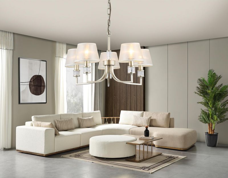 Подвесная люстра с абажурами Ambrella LH 40W E14 LH71214 фото 5
