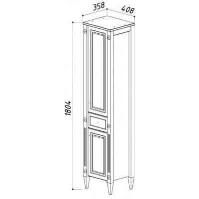 Шкаф Belux Империя BD-849520