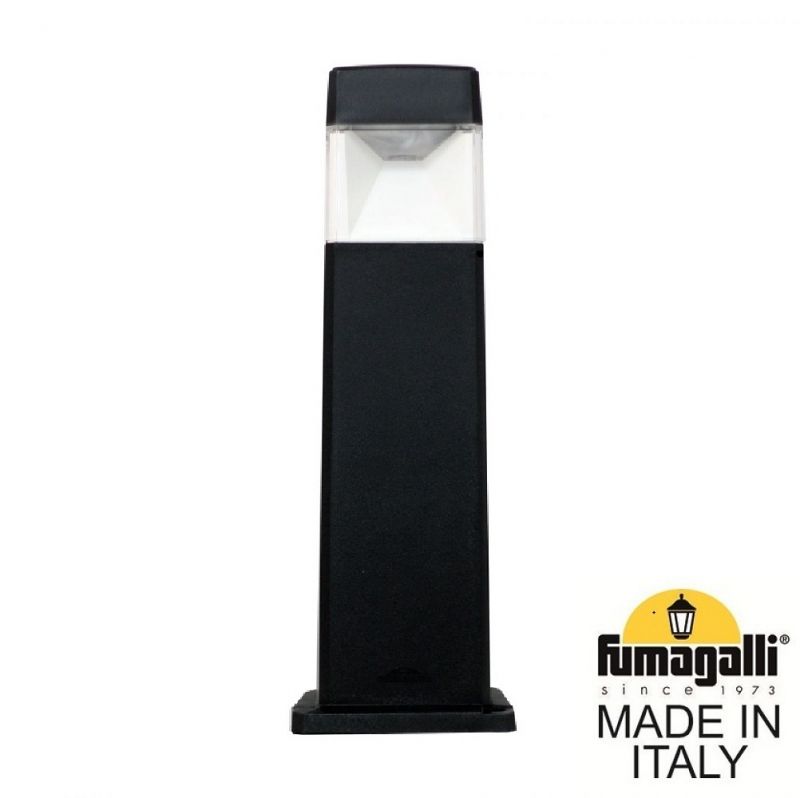 Ландшафтный фонарь Fumagalli ELISA черный, прозрачный DS2.563.000.AXD1L
