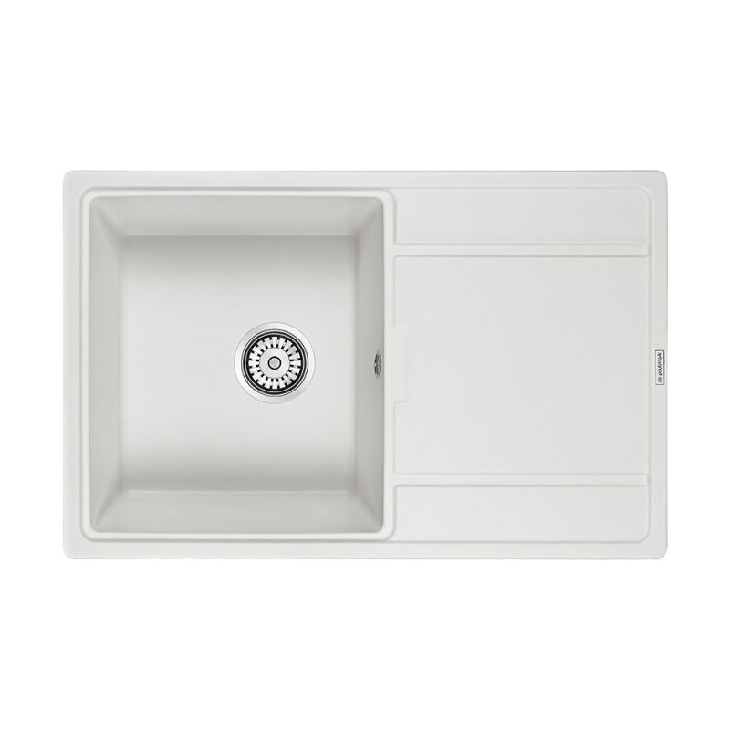 Мойка кварцевая Paulmark Flugen PM217850-WH белый фото 1