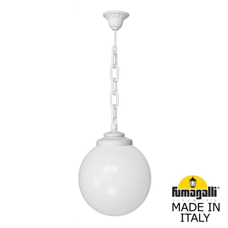 Подвесный фонарь FUMAGALLI GLOBE 300 белый, бежевый G30.120.000.WYF1R фото 1
