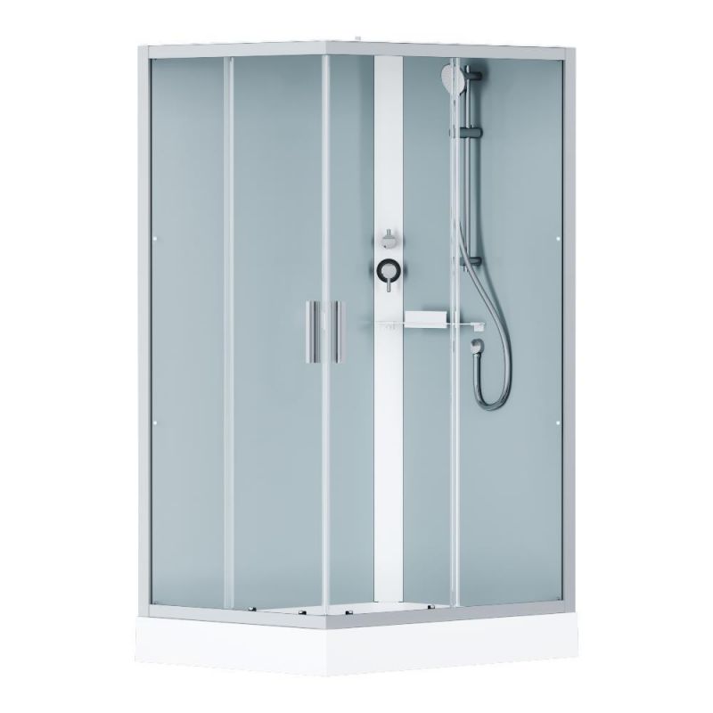 Душевая кабина AM.PM Gem W90C-404-12090MT 120х90 см, матовый хром фото 1