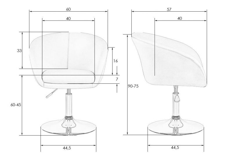 Кресло Dobrin EDISON BD-2835900