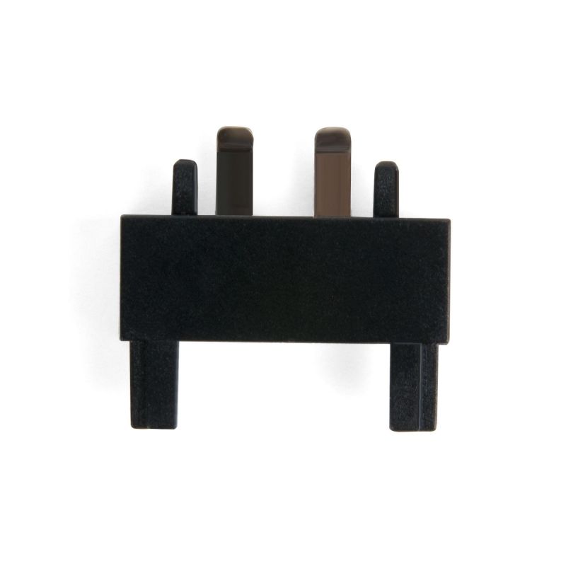 Коннектор Elektrostandard Flat Magnetic для четырёхстороннего соединителя накладного шинопровода (чёрный) 85004/00