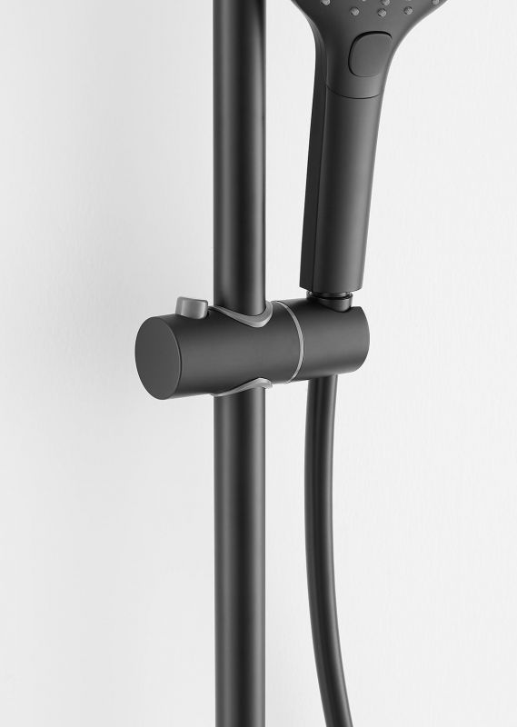 Душевая стойка ARROW AG3311BC, черный матовый фото 15