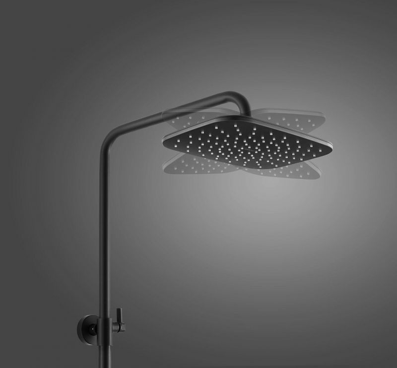 Душевая стойка ARROW AG3311BC, черный матовый фото 18