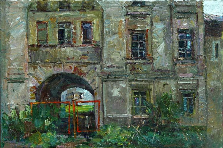 Как сделать проход в картине