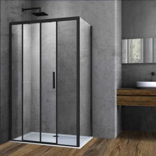 Душевой уголок Vincea Soft VSR-3SO9011CLB 110х90 см
