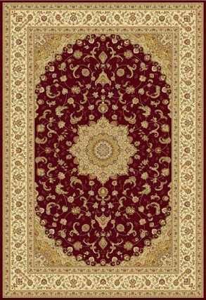 Бельгийский ковер из вискозы Carpet «ESMERALDA» 2M001-RED 80 x 150 см