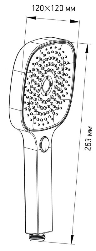 Ручной душ ESKO SPL1203