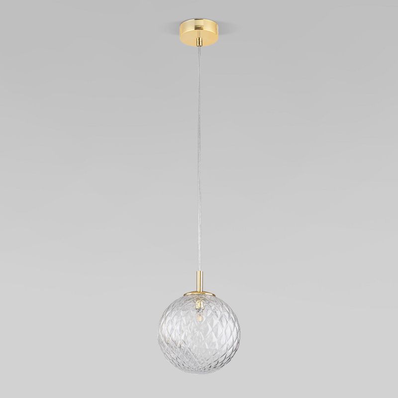 Подвесной светильник со стеклянными плафонами TK Lighting Cadix 4609 Gold фото 1