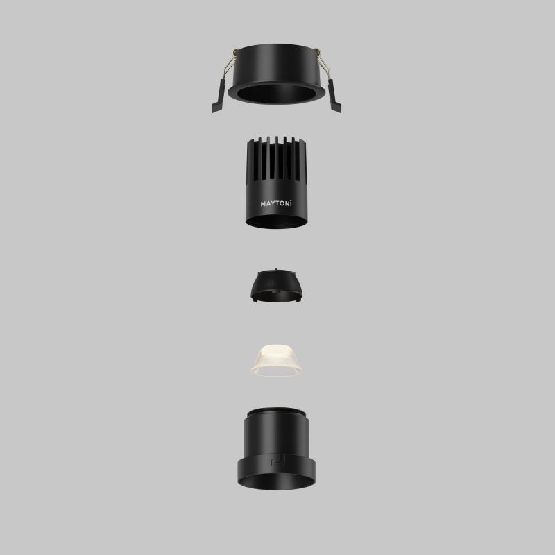 Встраиваемый светильник Maytoni Dip LED 2700К(теплый) 10W DL116-10W-2.7K-B фото 4
