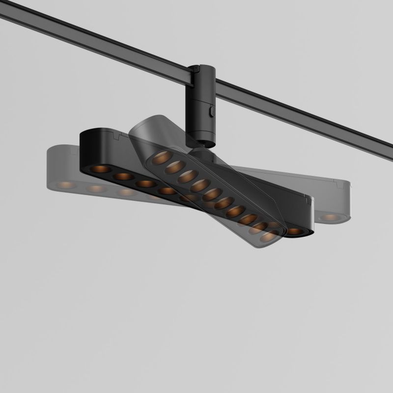 Трековый светильник Maytoni Points Rot LED 3000К(теплый) 20W TR203-1-10W3K-S-B фото 6
