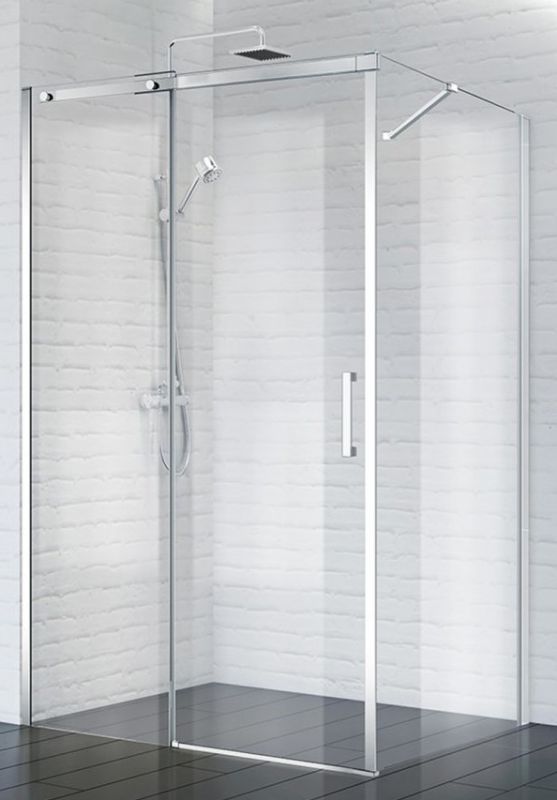 Душевой уголок BelBagno ACQUA-AH-1-100/80-C-Cr