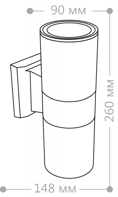 Настенный уличный светильник Feron Бостон 06294
