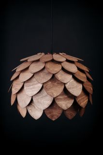 Подвесной деревянный светильник Woodshire Сетри 1540pl