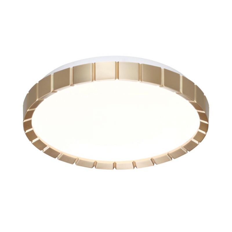 Светильник Sonex PALE SN пластик/белый/золотой LED 30Вт 4000К D336 IP43 ATABI GOLD  7648/CL