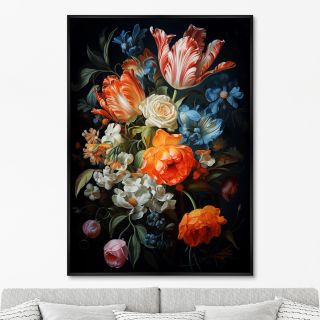 Репродукция картины ArtNoMore на холсте Ramo de flores, No 1, 2024г.
