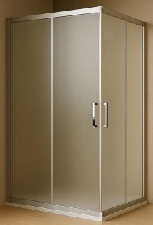 Душевой уголок Royal Bath HPD RBHPD-C-ST 100, профиль хром матовый, стекло матовое