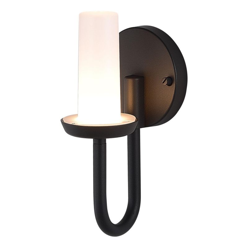 Светильник настенный ST-Luce CANDLE темно-серый/белый LED 1*3W 3000K SL9539.701.01 фото 1